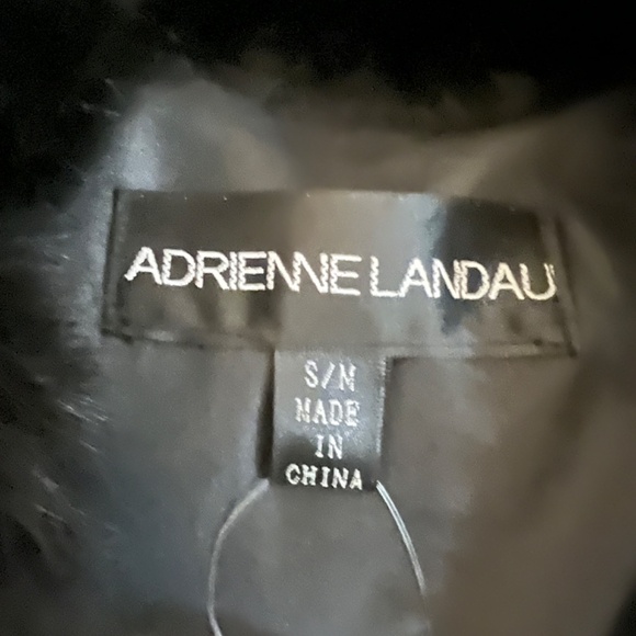 Adrienne Landau Rabbitt Fur Coat - Picture 2 of 4